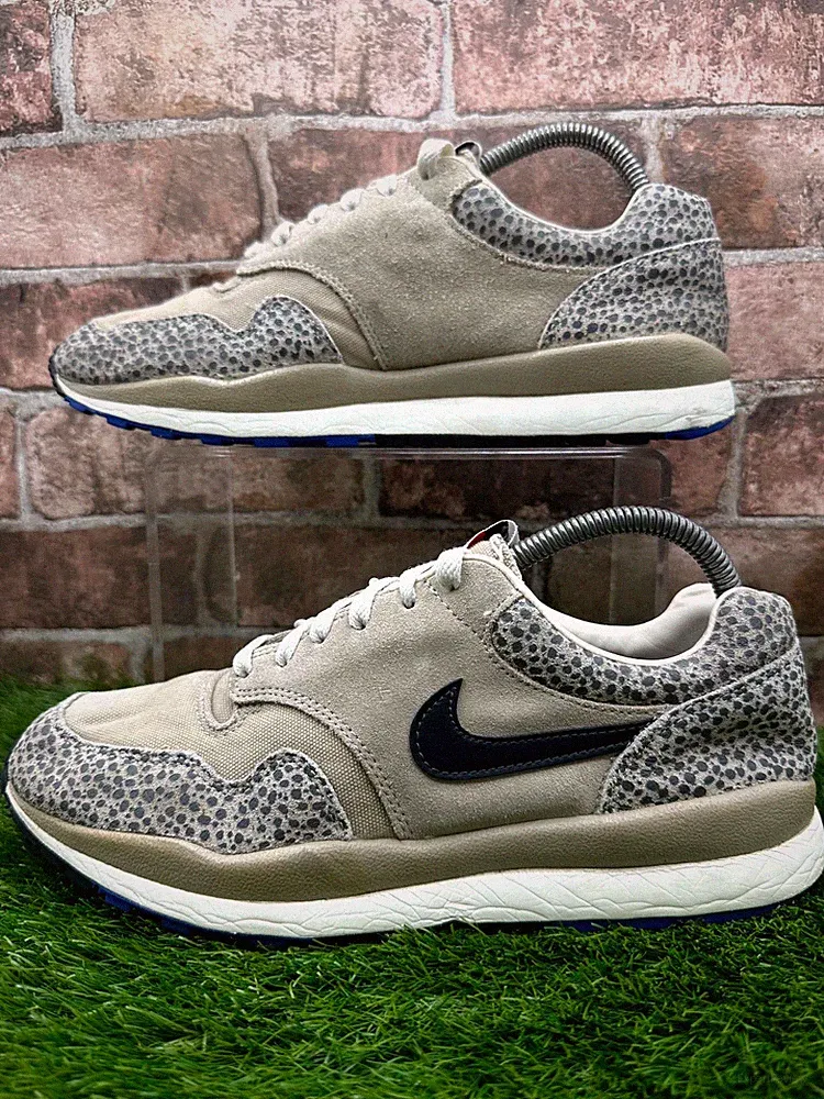 Nike Air Safari VNTG 525245-040 Turnschuhe Herren UK 7 hellbraun Animal Print Freizeitschuhe