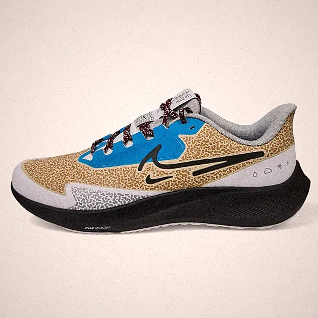Nike Air Zoom Pegasus 39 Shield By You IBy You ID Trail Sneaker (DV3895 900)