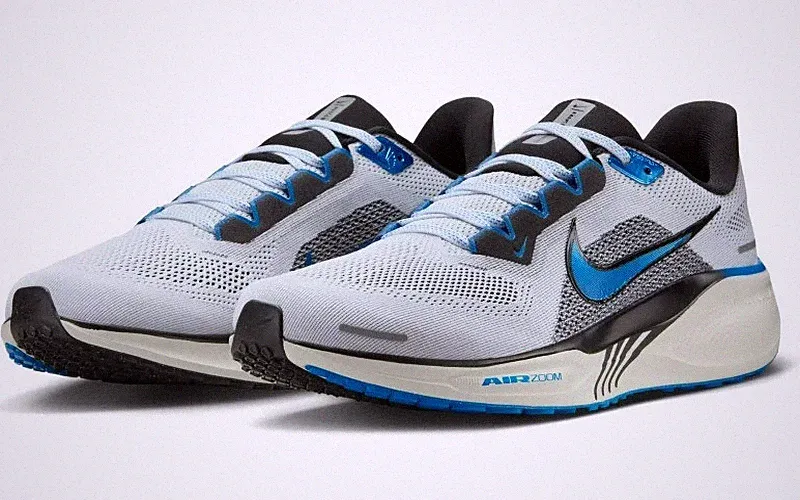 Nike Air Zoom Pegasus 41 HV5218 100 Herren Laufschuhe Weiß/Blau/Schwarz Gr.47,5