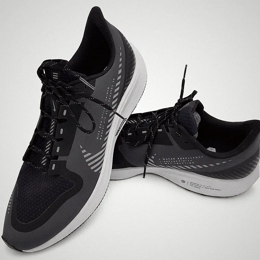 Nike Air Zoom Pegasus Schuhe Laufschuhe Sportschuhe AQ8005 003 grau schwarz