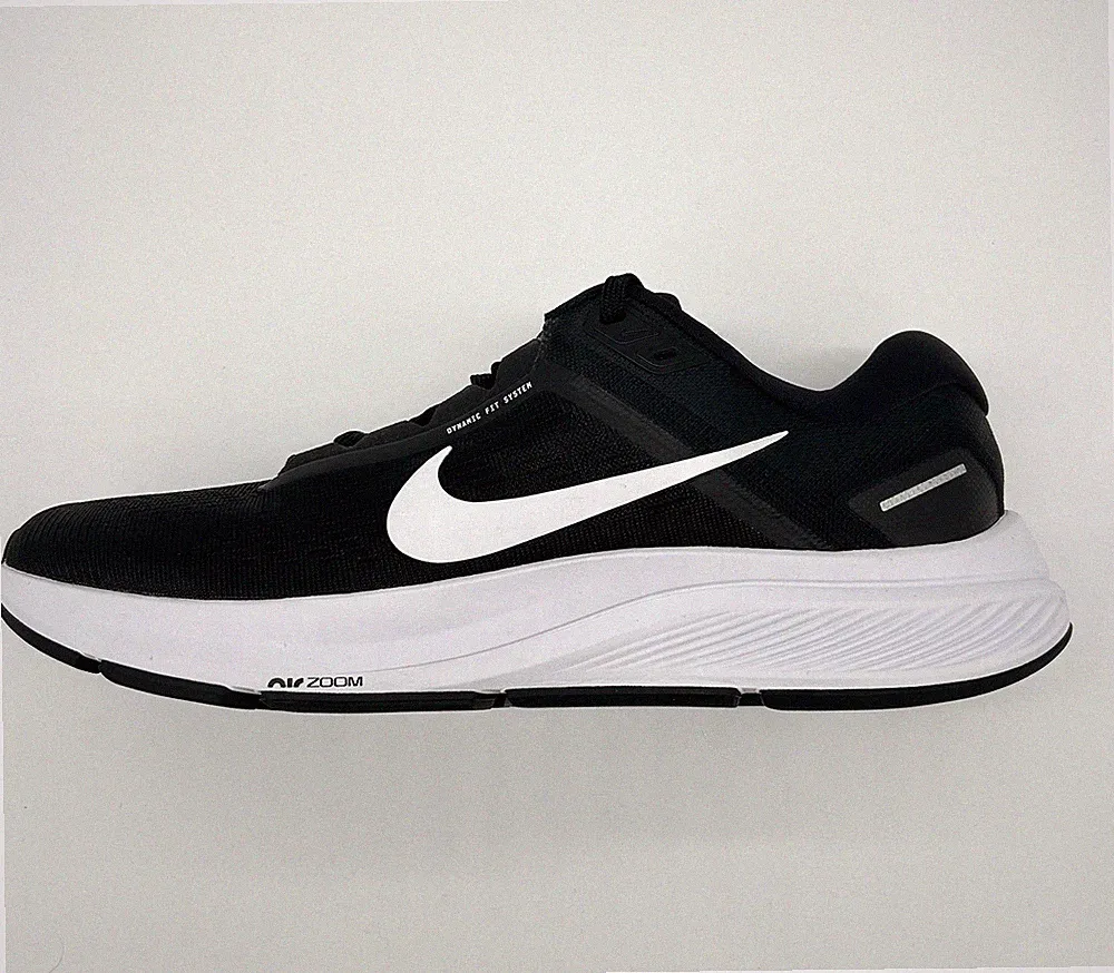 Nike Air Zoom Structure 24 Herren Laufschuhe Turnschuhe Sportschuhe Schwarz