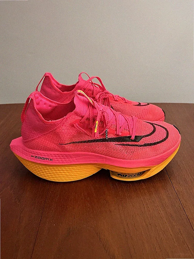 Nike Alphafly 2 Next% ZoomX Hyper Pink Laufschuhe Herren UK 9,5 | Brandneu