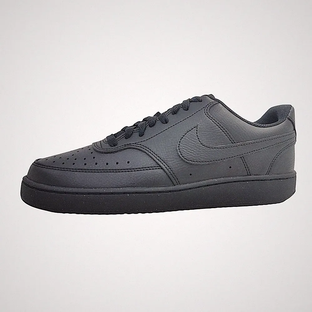 Nike Court Vision Low Next Sportschuhe Herren Sneaker Schwarz Freizeit