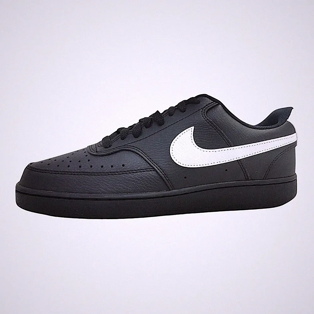 Nike Court Vision Sportschuhe Herren Sneaker low Schwarz Freizeit