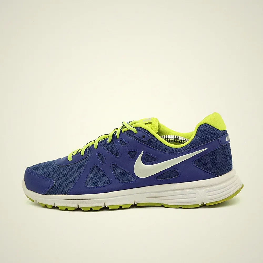 Nike Damen 554954-406 Sportschuhe Blau/Gelb Running Laufschuhe EU 41