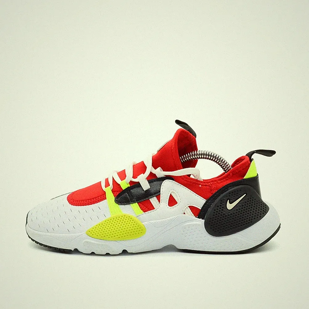 Nike Damen Air Zoom Alpha Schuh Rot/Weiß/Schwarz/Gelb Low-Top Sneaker EU 38
