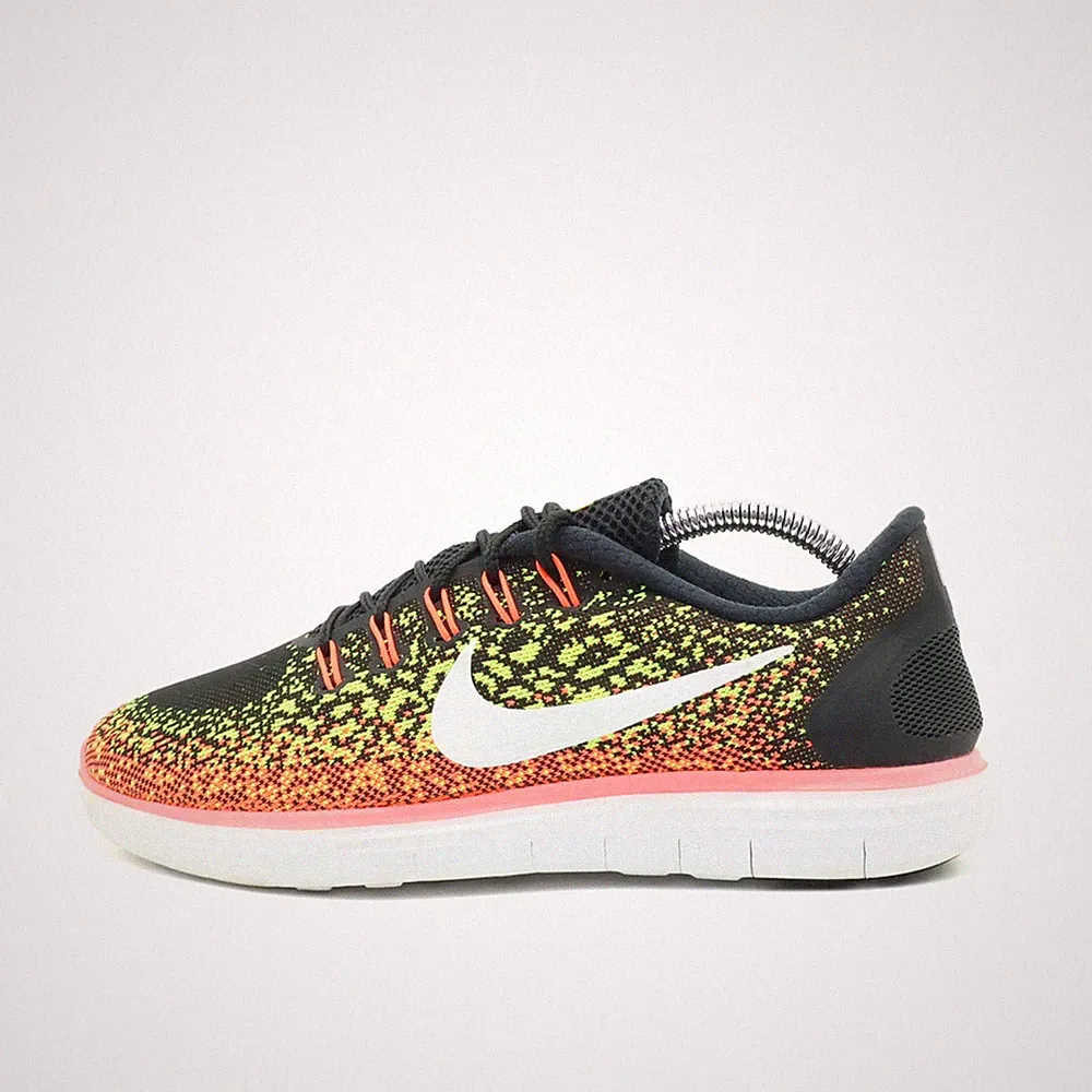 Nike Damen Distance Sneaker Gewebe Niedrig Atmungsaktiv Free RN Laufschuh EU 38