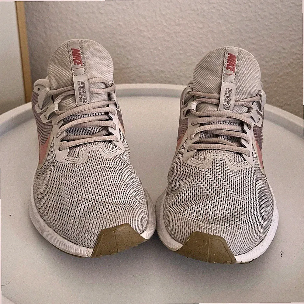 Nike Damen Laufschuhe Sneaker Mesh Grau/Rosa/Weiß