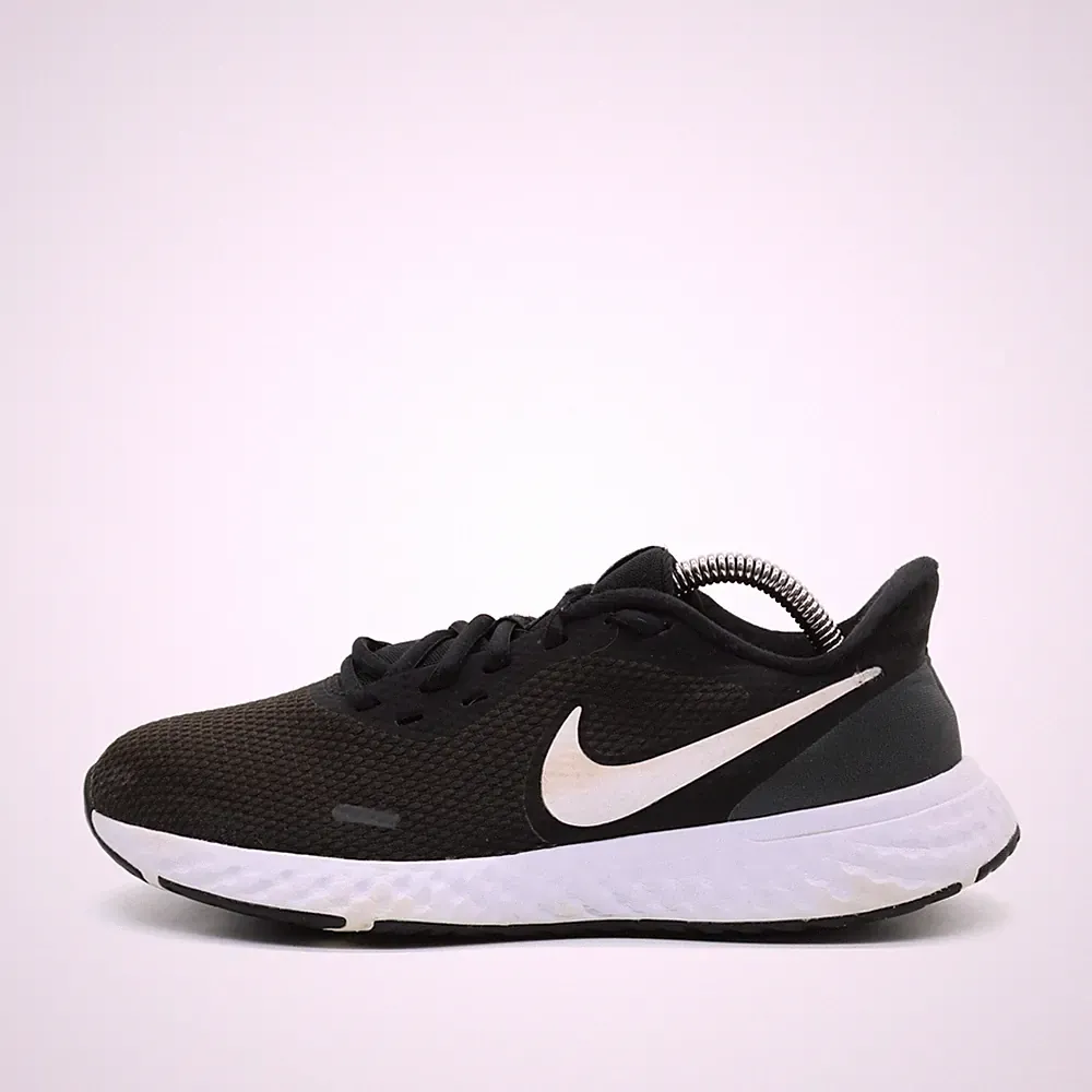 Nike Damen Revolution 5 Schuhe Schwarz Mesh Atmungsaktiv Laufschuhe EU 38.5
