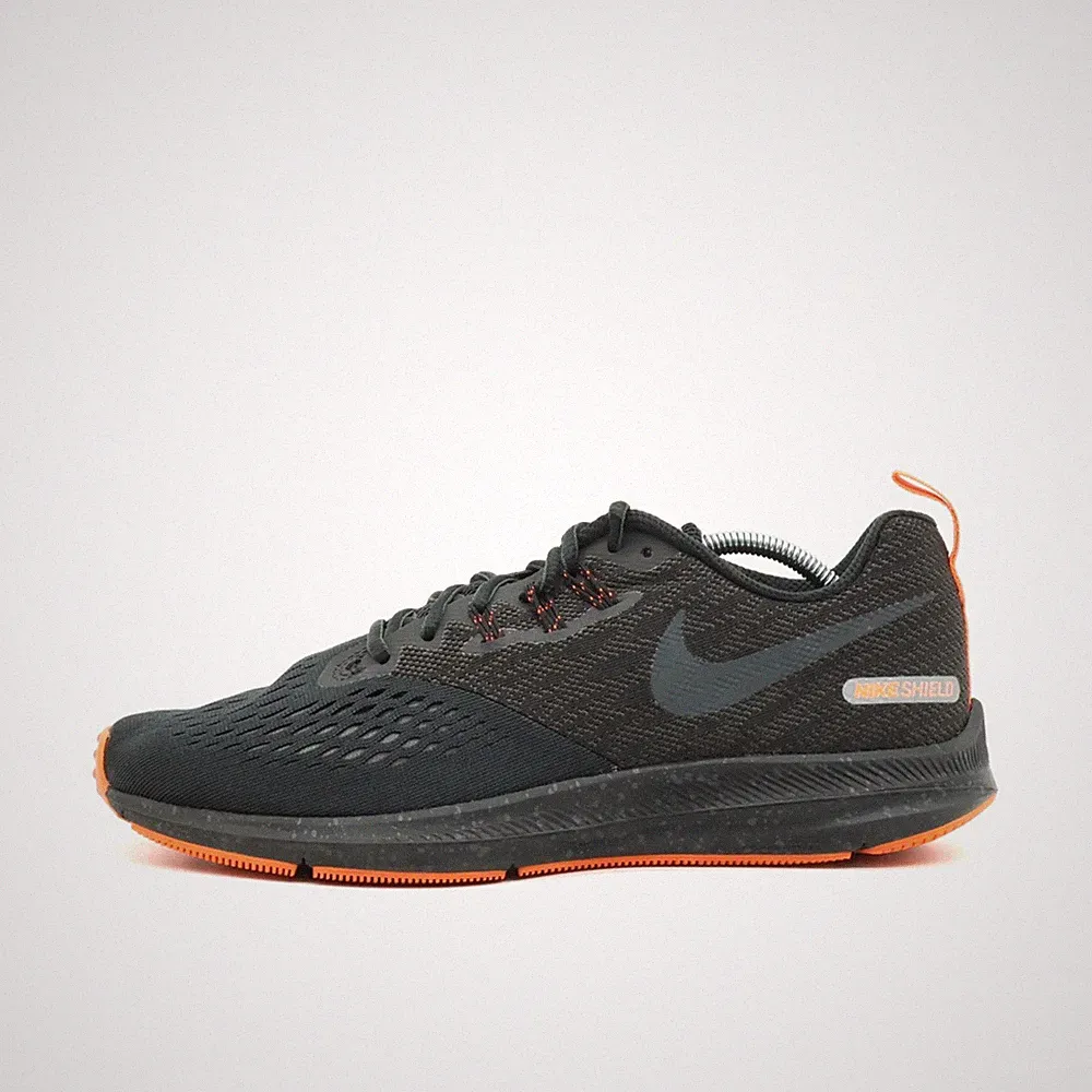 Nike Damen Shield 921721-001 Schuhe Schwarz Orange Reflektierend Laufschuh EU 40