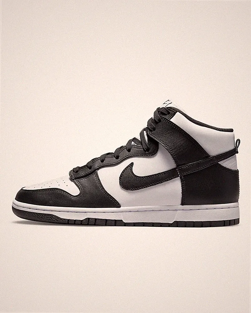 Nike Dunk HI Retro Herrenschuh Laufschuhe Basketball Sneaker Black DD1399 105