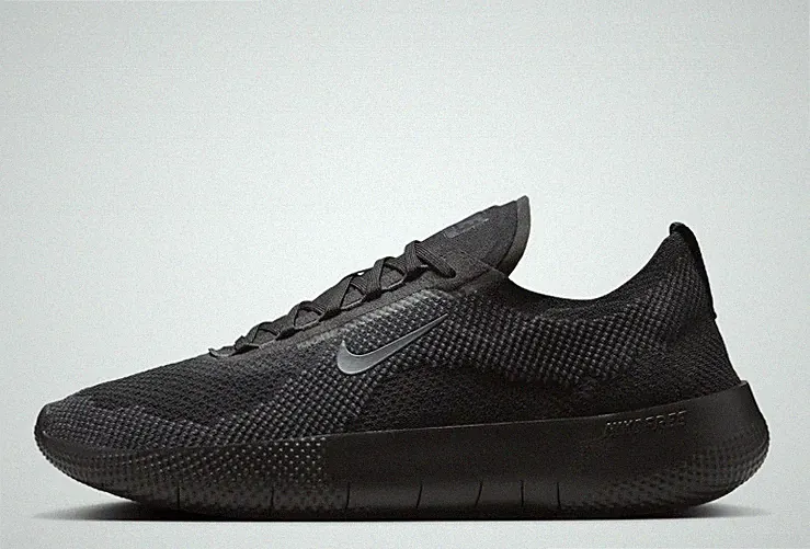 Nike Free 2025 Flyknit Laufen Trainingsschuhe Herren Größe 6,5 schwarz brandneu