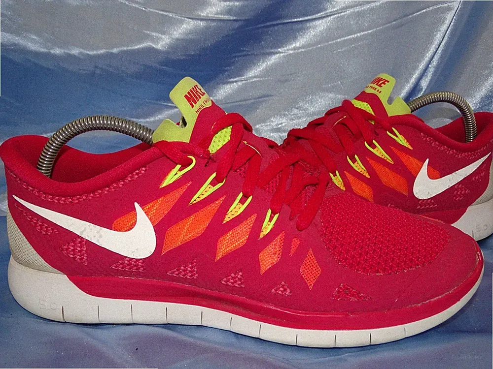 NIKE FREE 5.0 GR 38 39 SNEAKER LAUFSCHUHE SCHUHE RUNNING ZOOM ROSA ROT D91