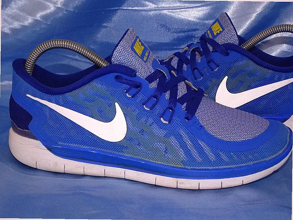 NIKE FREE 5.0 SNEAKER BLAU GR 37 38 SCHUHE PEGASUS RUN ZOOM LAUFSCHUHE /D81