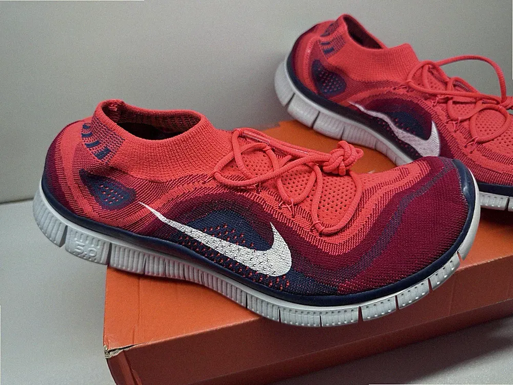 Nike Free Flyknit + 5.0 Gr. 46 Neu In OVP! Sneaker Laufschuhe