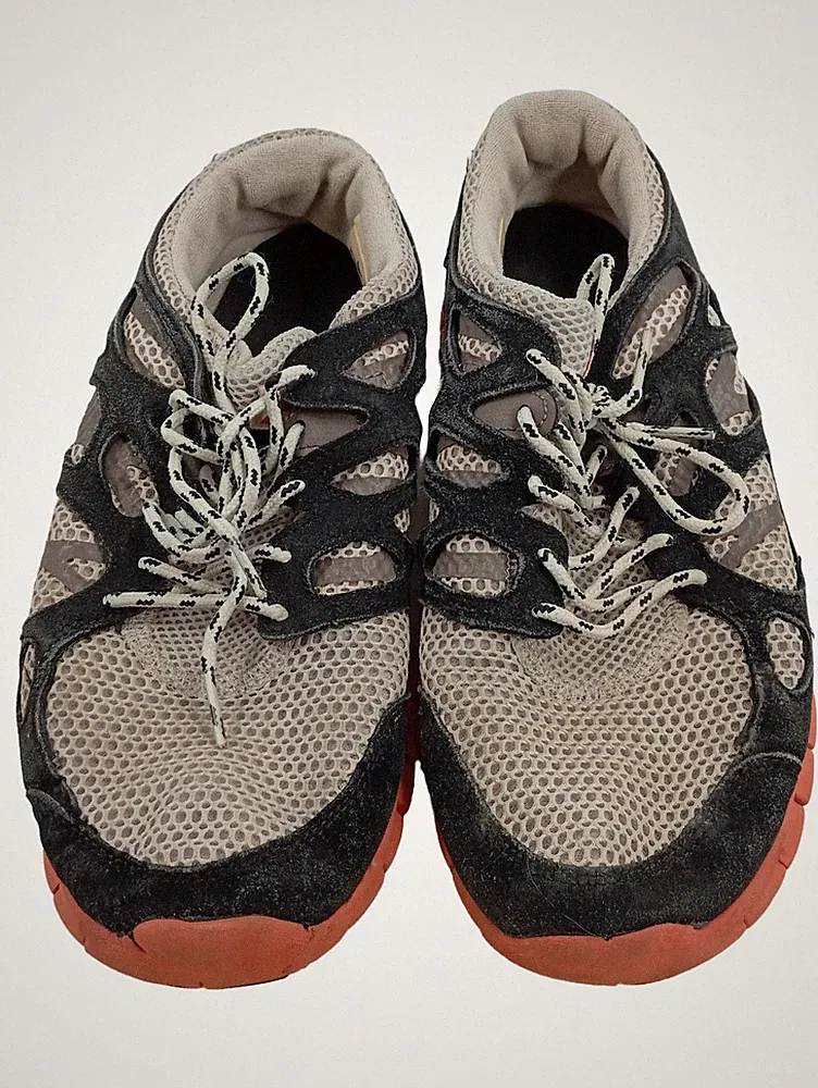 Nike Free Run Sneaker Low Herren Laufschuhe Sportschuhe Grau Gr 43