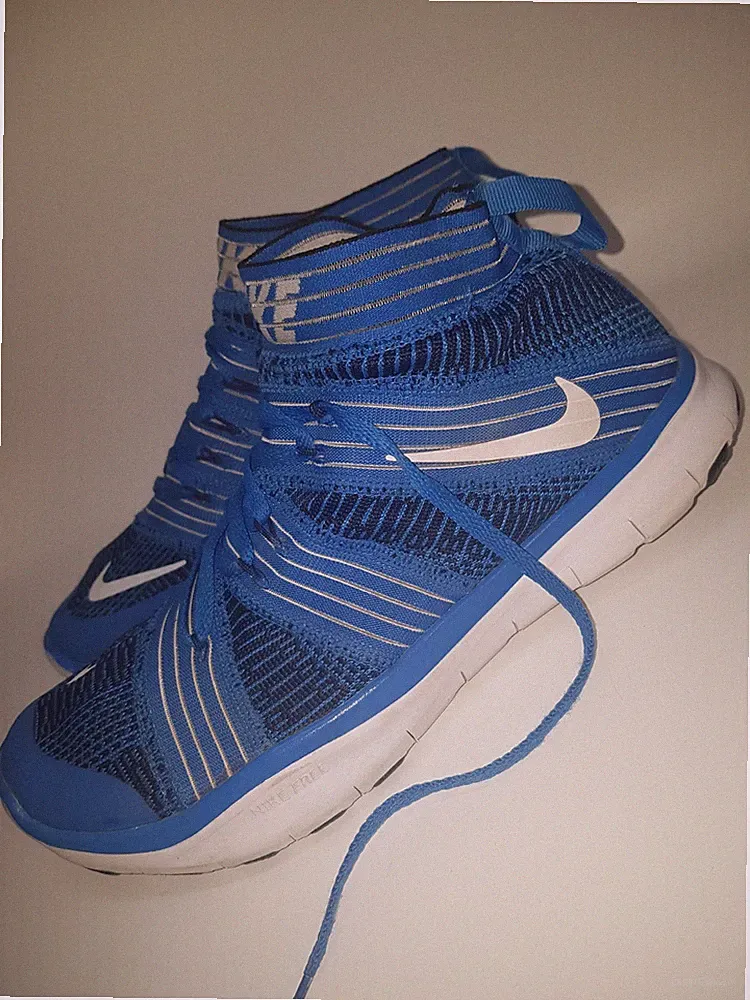 Nike Free Train Flyknit Herren Laufschuhe Grösse 44 Blau 898052 400