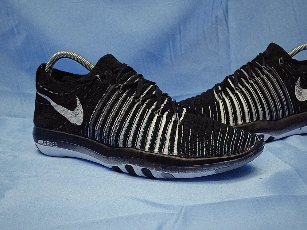 NIKE FREE TRANSFORM FLYKNIT SNEAKER GR 39 SCHWARZ ZOOM LAUFSCHUHE DAMEN / Z7