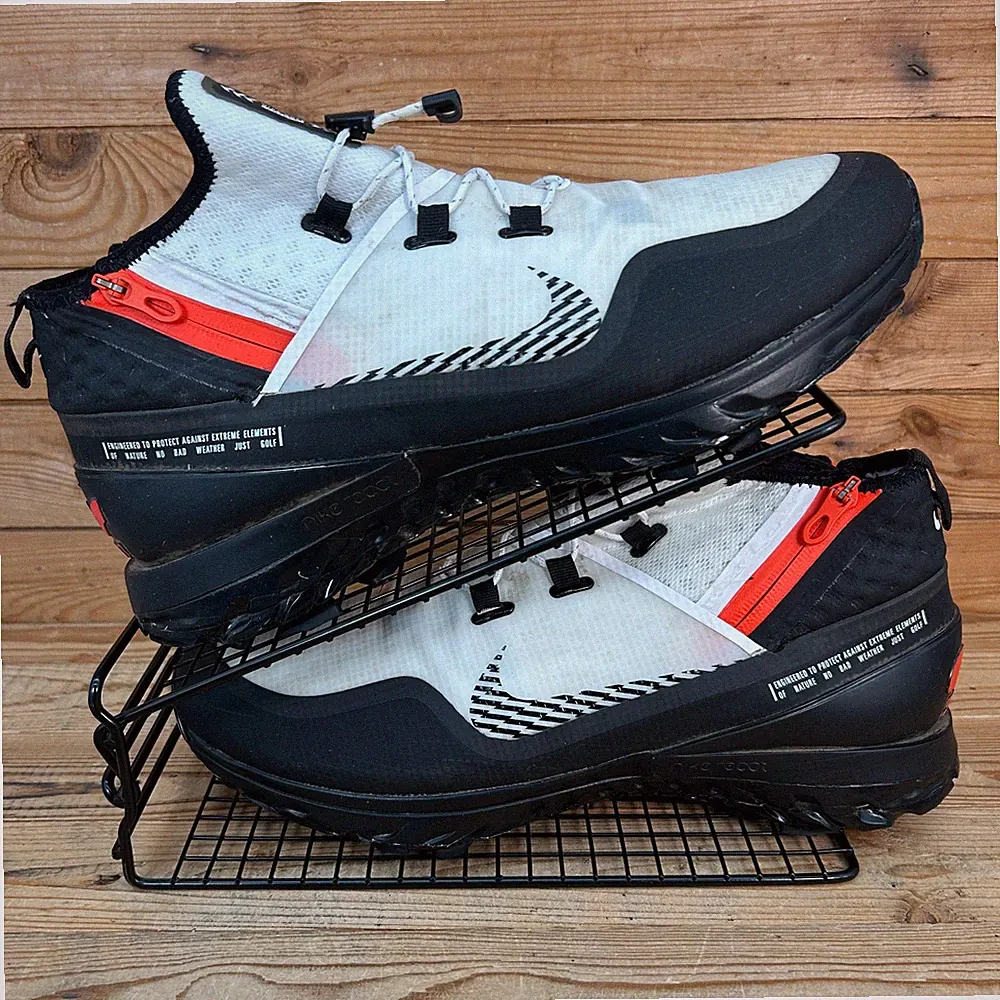 Nike Golfschuhe Herren Größe UK 10 Air Zoom Infinity Tour Shield wasserdicht Spikes
