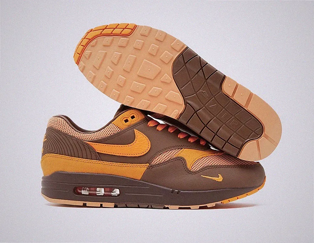 Nike Herren Air Max 1 "King's Day" Schuhe in Braun