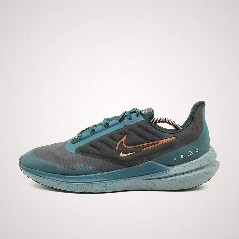 Nike Herren Air Winflo Shield Sneaker EU 44 Türkis/Grau DM1106-002