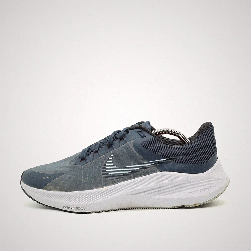 Nike Herren Air Zoom Pegasus 37 Sneaker Blau Mesh Niedrig Laufschuhe EU 44