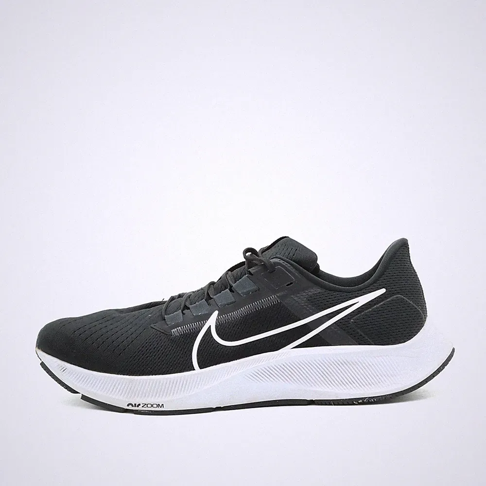 Nike Herren Air Zoom Pegasus 38 Schuhe Schwarz Weiß ämpfend Laufschuhe EU 47.5