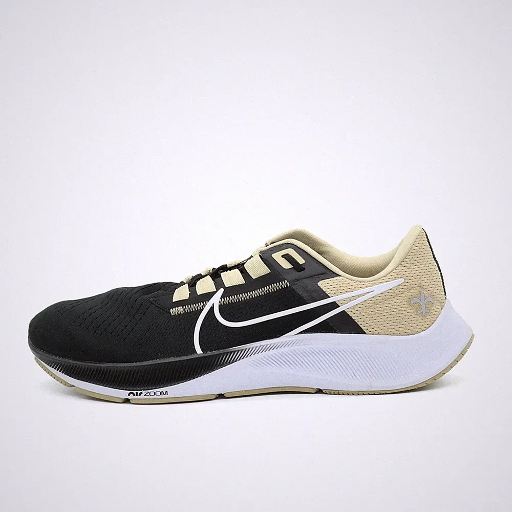 Nike Herren Air Zoom Pegasus 38 Sneaker Schwarz/Beige ämpfung Laufschuhe EU 47.5