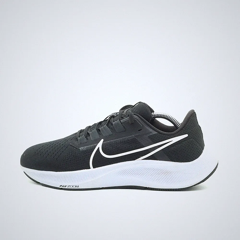 Nike Herren Air Zoom Pegasus 38 Sneaker Schwarz Weiß Low-Top Laufschuh EU 42.5