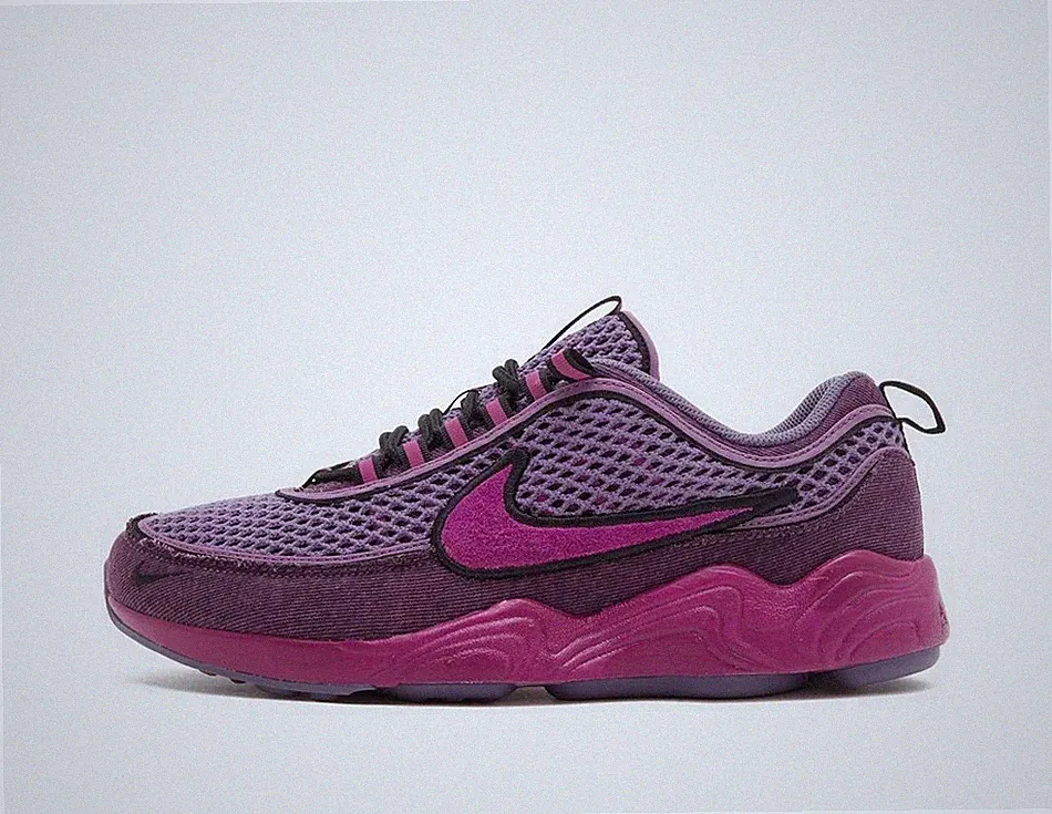 Nike Herren Air Zoom Spiridon in Lila Schuhe