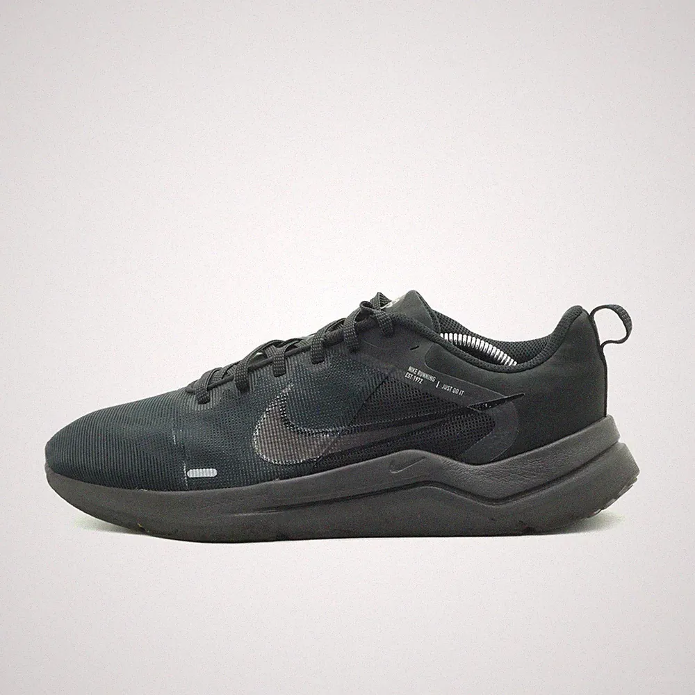 Nike Herren DD9293-002 Sneaker Schwarz Mesh Low Top Running Laufschuhe EU 45