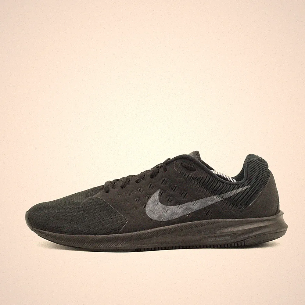 Nike Herren Downshifter 7 Schuh EU 48.5 Schwarz 852459-001 Textil Mesh