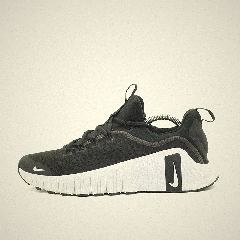 Nike Herren Free Metcon 5 Laufschuh Schwarz Weiß Textil Sohle Sneaker EU 41