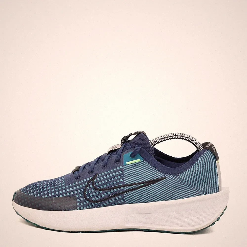 Nike Herren Interact Run Sneaker Blau Mesh Low-Top Running Laufschuh EU 42.5