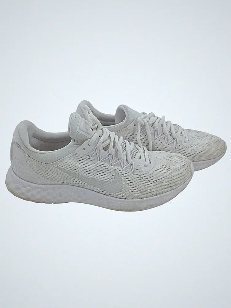 Nike Herren Laufschuhe Sportschuhe Weiß Größe 45.5