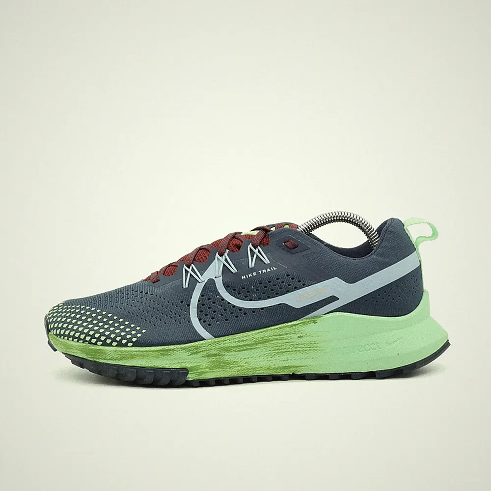 Nike Herren Pegasus Trail 4 Schuhe Blau/Grü/Weiß/Rot React Laufschuhe EU 44