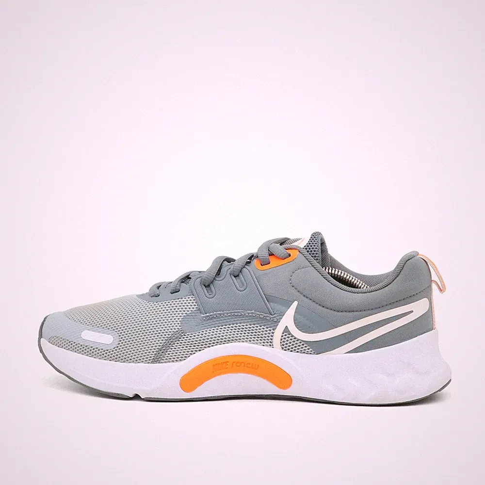 Nike Herren Renew Ride 2 Laufschuh Grau/Weiß/Orange Mesh ämpfung Sneaker EU 45.5