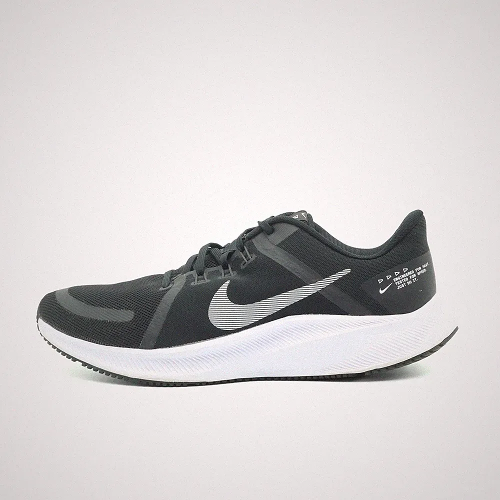 Nike Herren Run Swift 2 Sneaker Schwarz Weiß Mesh Running Laufschuh EU 47.5