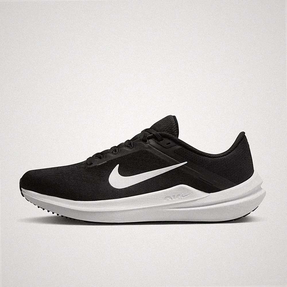 Nike Herren schwarz & weiß Winflo 10 Laufschuhe Turnschuhe UK 8,5 BRANDNEU 848