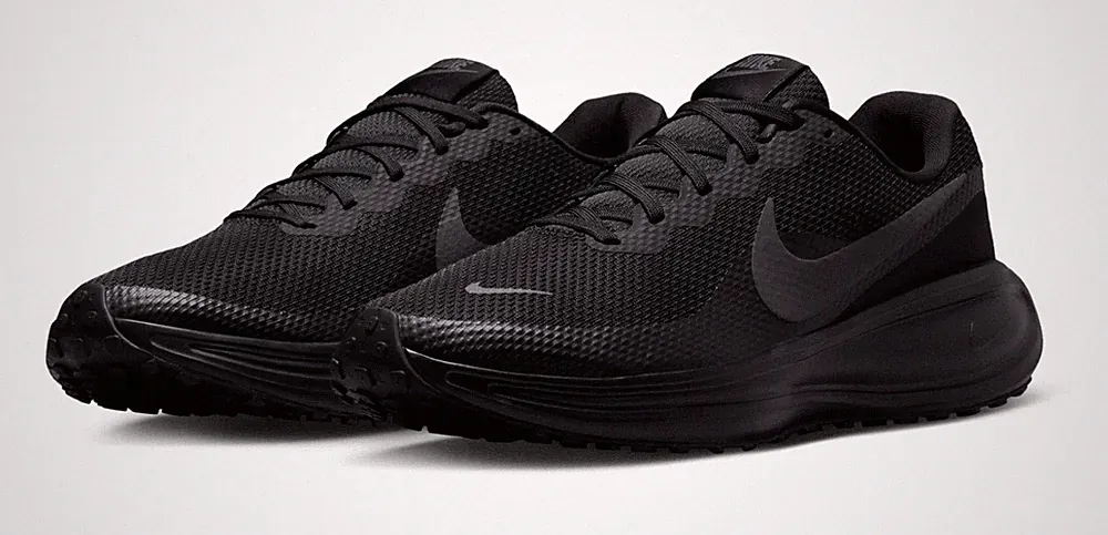 Nike Herren Sport Freizeit Fitness Laufschuhe Revolution Schuhe Black Schwarz