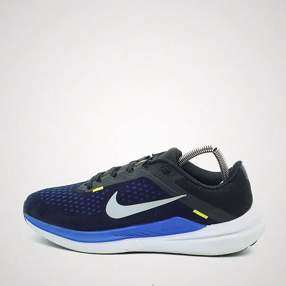 Nike Herren Winflo 10 Sneaker Blau/Schwarz/Weiß Low-Top Laufschuhe EU 40.5
