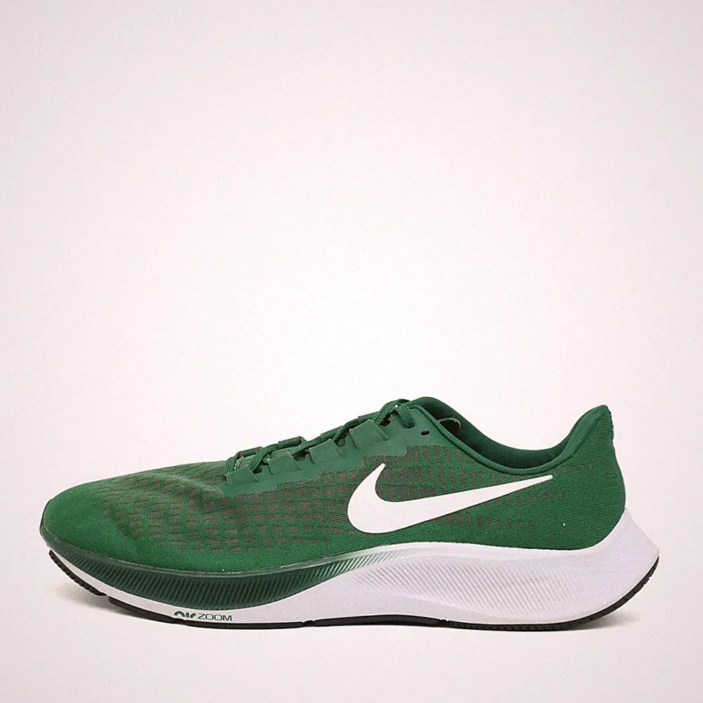 Nike Herren Zoom Pegasus 37 Sneaker Grü Mesh Atmungsaktiv Laufschuh EU 46