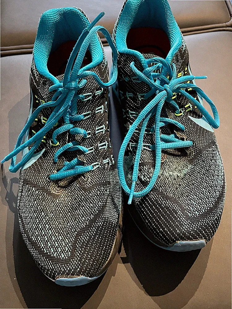 Nike Herren Zoom Structure 18 Lauf Schuhe türkis Mesh Low-Top EU Gr. 41