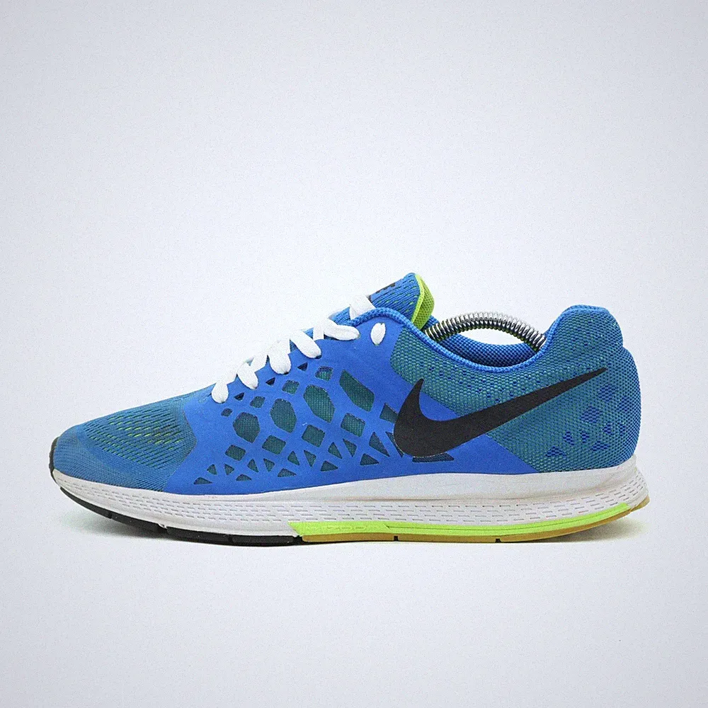 Nike Herren Zoom Structure 18 Laufschuhe Blau Mesh Low-Top Laufschuh EU 44.5