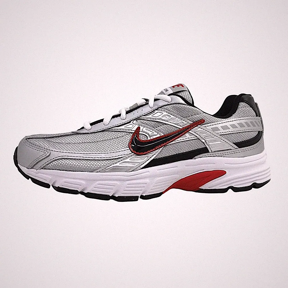 Nike Initiator Sportschuhe Herren Laufschuhe low Silber Freizeit