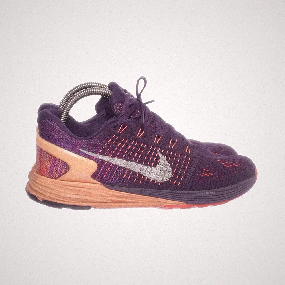 Nike, Laufschuhe, Größe: 39, LUNARGLIDE 7, Lila/Orange, Damen #UV2