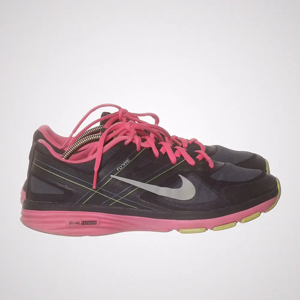 Nike, Laufschuhe, Größe: 39, Schwarz/Pink/Gelb, Damen #L8b