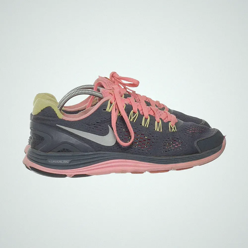 Nike, Laufschuhe, Größe: 40, Blau/Pink/Gelb, Damen #gFO