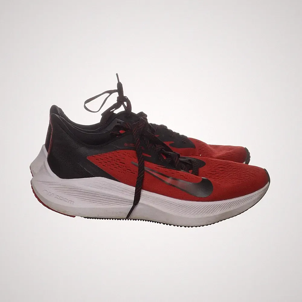Nike, Laufschuhe, Größe: 40, model: zoom, Rot/Schwarz/Weiß, Herren #YYc