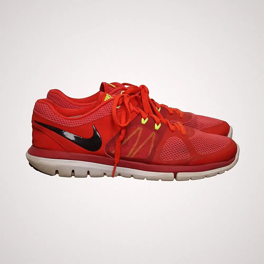 Nike, Laufschuhe, Größe: 43, model: flex 2014 run, Rot, Herren #AQG